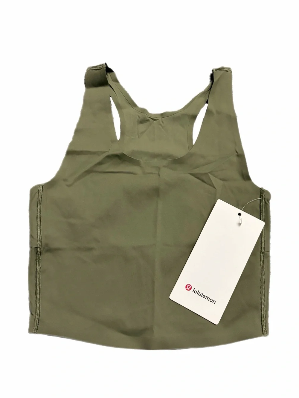 NWT Lululemon Fast and Free Tank Top *Light (Bay Leaf) Size XXS